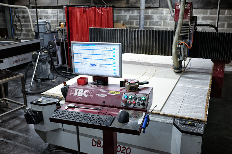 Table de découpe SBC 4000 x 2000 - Sté JDS